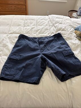 Banana Republic Dark Navy Cargo Shorts